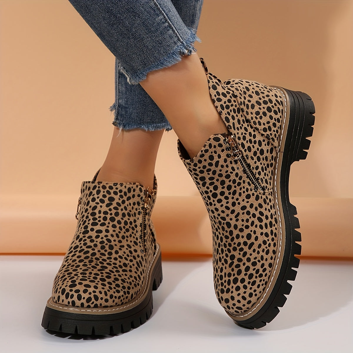 Kathleen Zip Ankle Boots