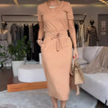 CECILY | V-NECK TOP & SKIRT SET