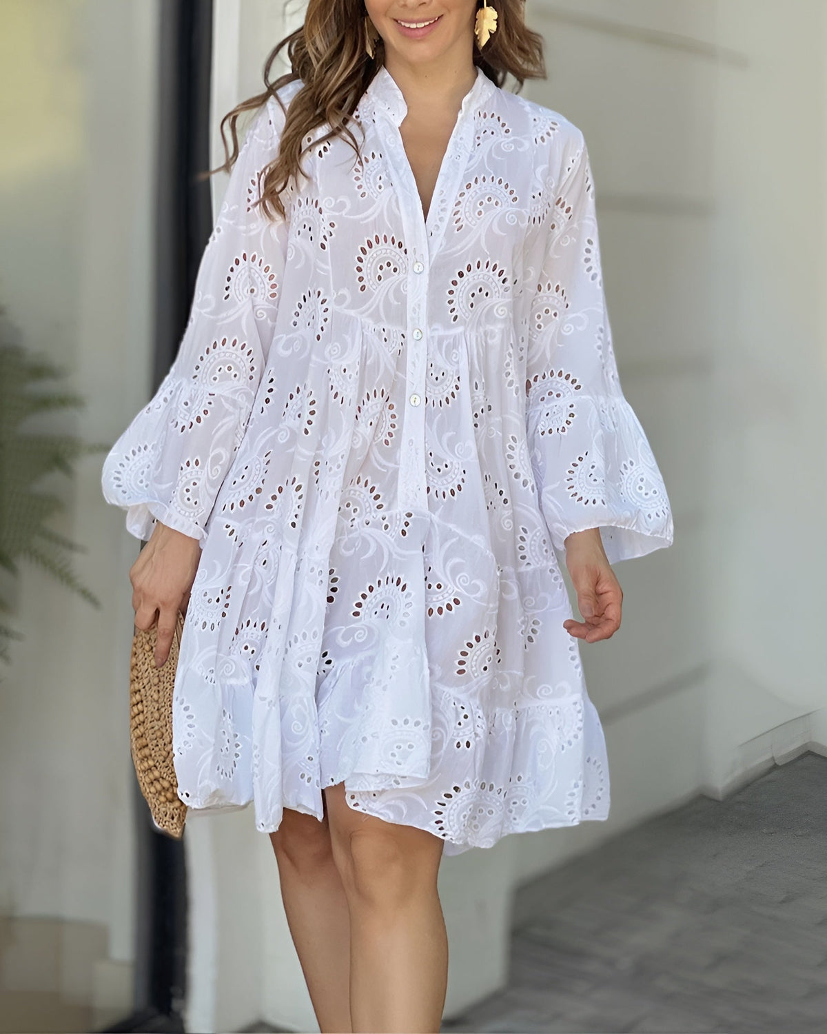 ROSELYNE | ELEGANT AND COMFORTABLE SUMMER DRESS