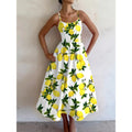 CRESSIDA | LEMON GROVE MIDI DRESS