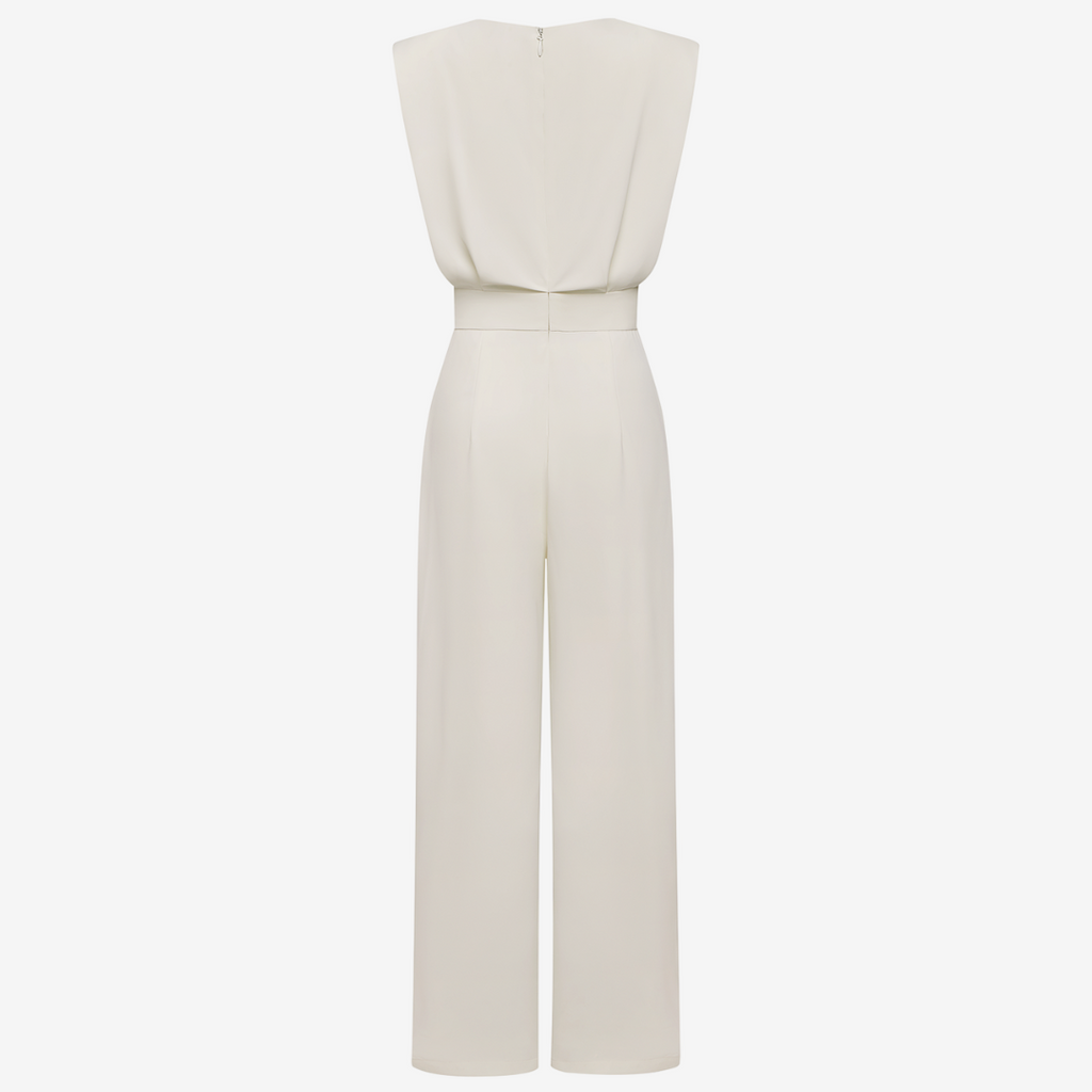 CYNTHIA | JUMPSUIT WITH DEFINED WAIST