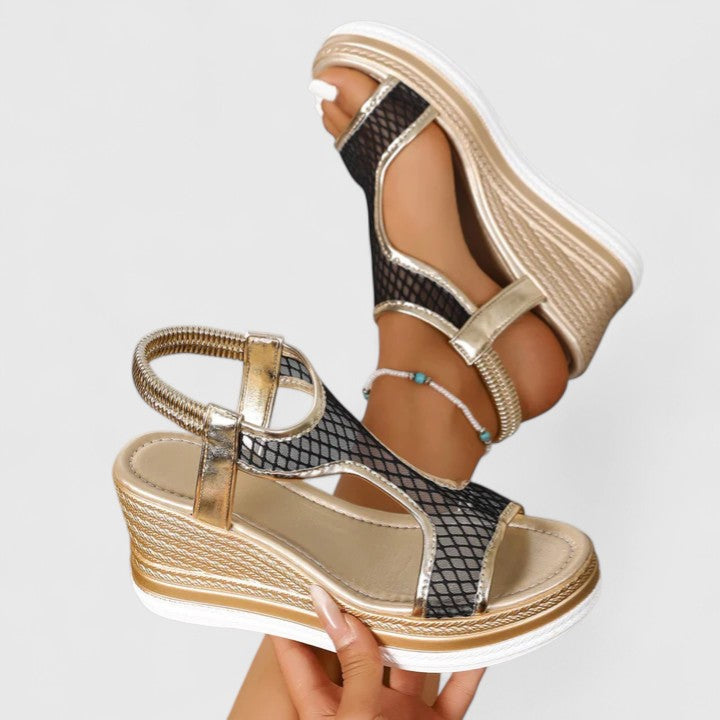 JESSICA | ORTHOPEDIC WEDGE SANDALS