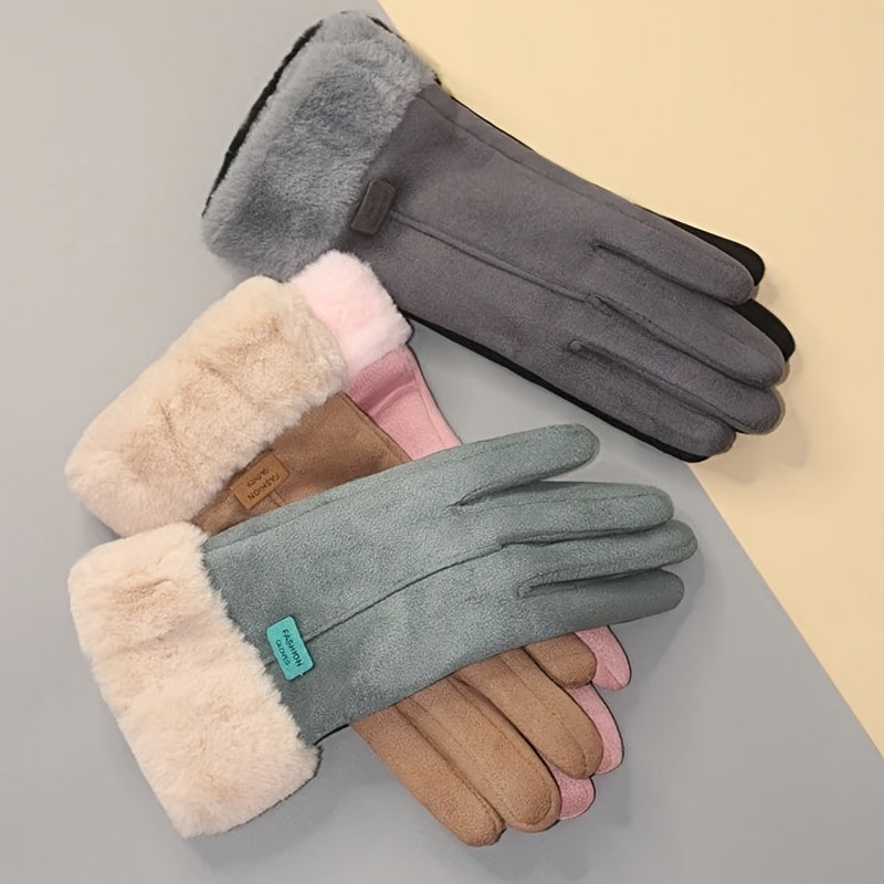 PRISCILLA | FUR-LINED WINTER GLOVES
