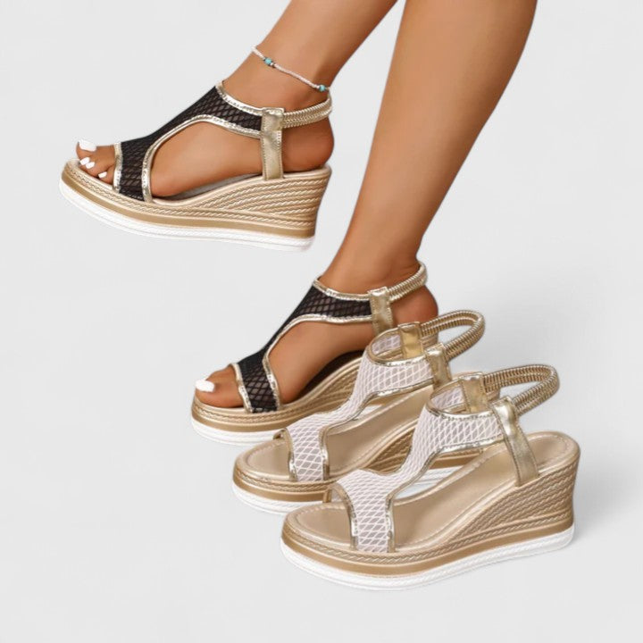 JESSICA | ORTHOPEDIC WEDGE SANDALS
