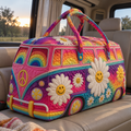 JOYVANA | QUILTED TRAVEL DUFFLE BAG