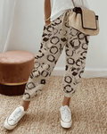 ALISON | CASUAL PATTERNED TROUSERS