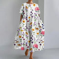 JUTTA | LIGHT MAXI DRESS WITH BEAUTIFUL FLORAL PATTERN