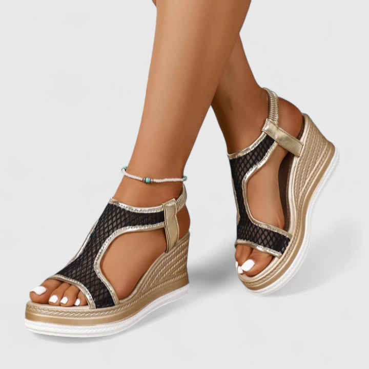 JESSICA | ORTHOPEDIC WEDGE SANDALS