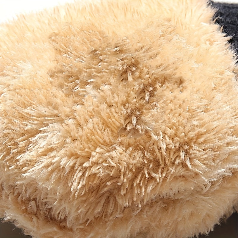 FLEECE-LINED KNIT GLOVES