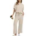 VANESSA | RELAXED RIBBED TOP & TROUSER SET