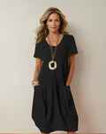 ORIANE | FLUID CASUAL MAXI DRESS
