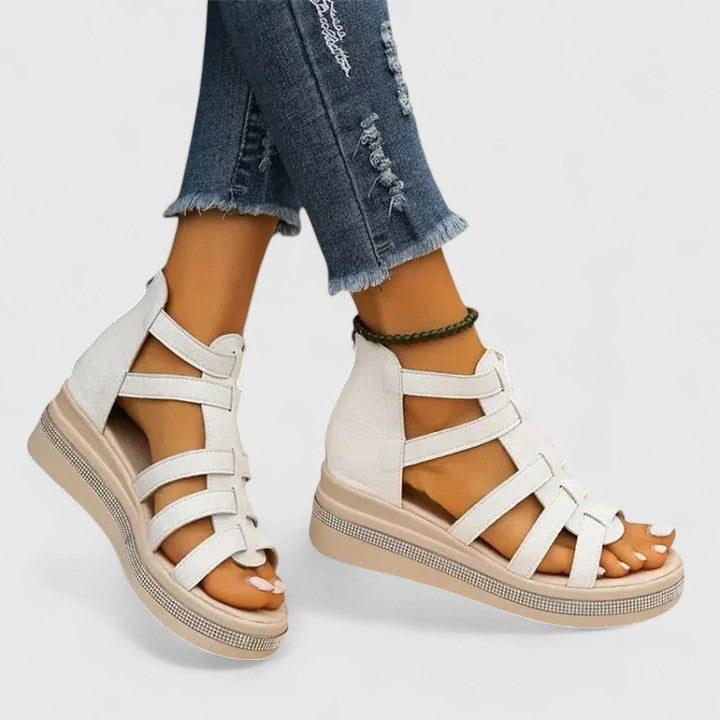 KENDALL | ORTHOPEDIC STRASS SANDALS